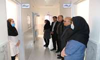 بازدید سرزده دکتر هاشمی از مرکز جامع خدمات سلامت بدرانلو 