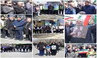 حضور پرشور خانواده بزرگ دانشگاه علوم پزشکی خراسان شمالی در راهپیمایی روز جهانی قدس