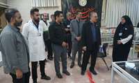 بازدید دکتر هاشمی از موکب درمانی شهید شاه‌محمدی خراسان شمالی در مشهد