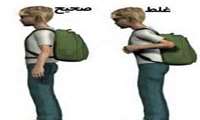 ایجاد دردهای اسکلتی و عضلانی در اثر استفاده از کوله پشتی غیر استاندارد