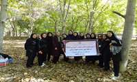 برگزاری برنامه پیاده روی و طبیعت گردی بانوان معاونت آموزشی دانشگاه به مقصد روستای فیروزه