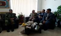 دیدار رئیس دانشگاه با فرمانده تيپ شهيد دلجويان ارتش خراسان شمالي در آستانه فرارسیدن روز ارتش