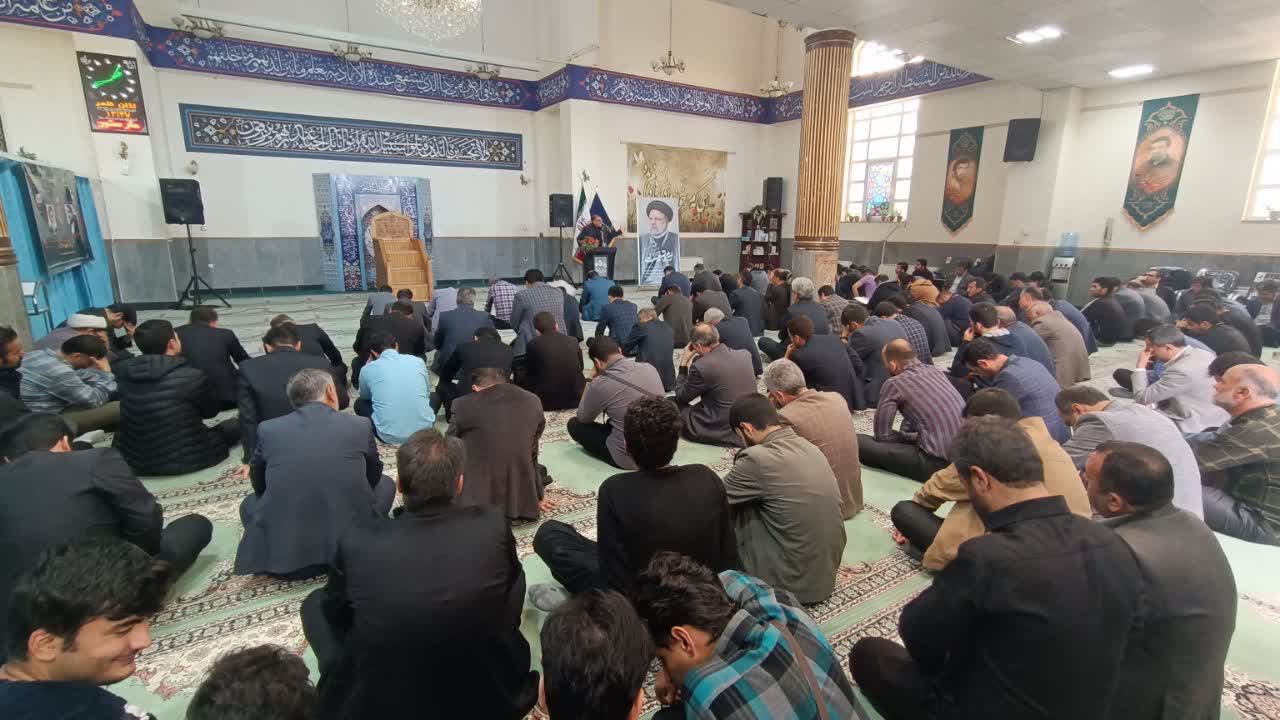 مراسم بزرگداشت شهدای خدمت در دانشگاه علوم پزشکی خراسان شمالی برگزار شد