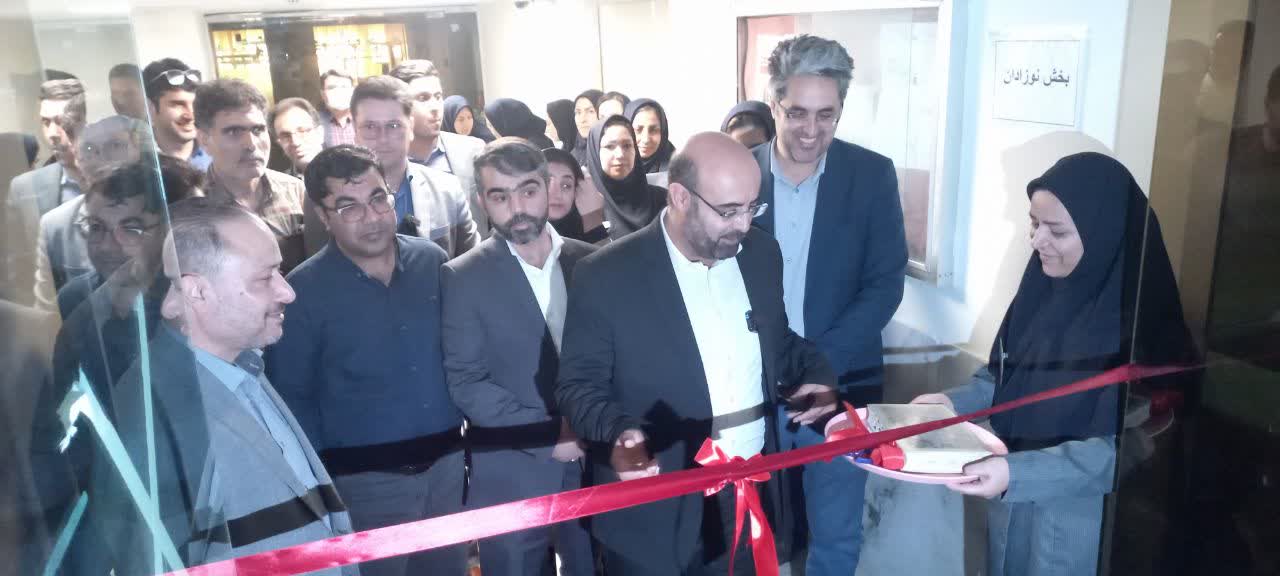 افتتاح 3 پروژه عمرانی بیمارستان امام خمینی(ره) شیروان