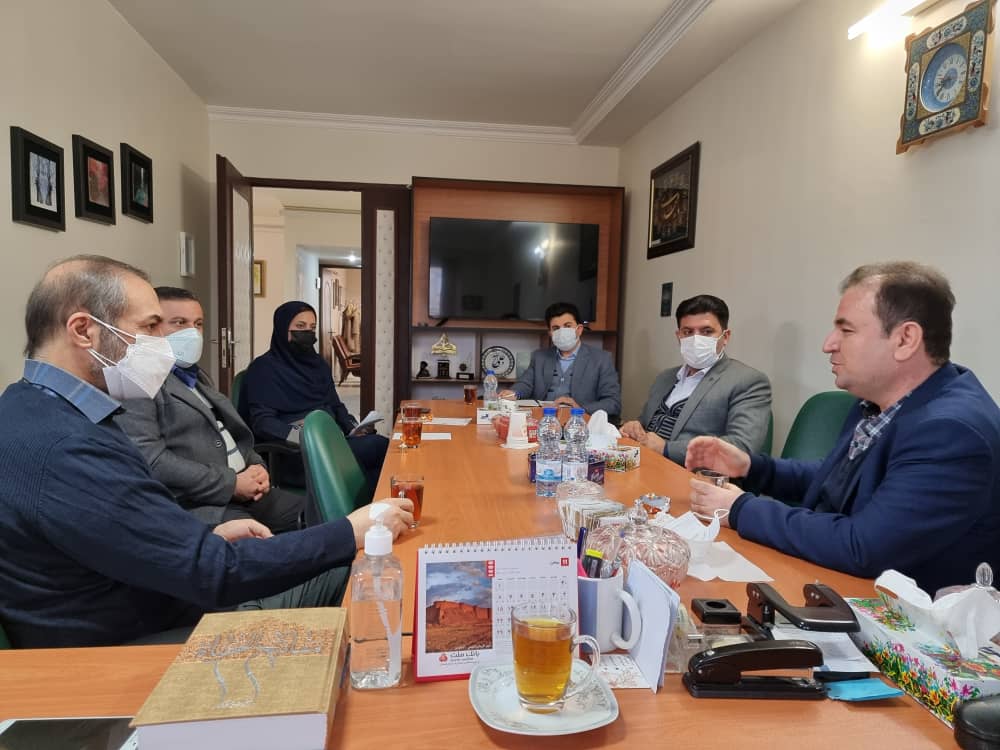 برگزاری جلسه کمیته رفاهی اعضای هیات علمی با بانک مهر ایران