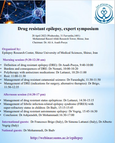 Drug resistant epilepsy, expert symposium