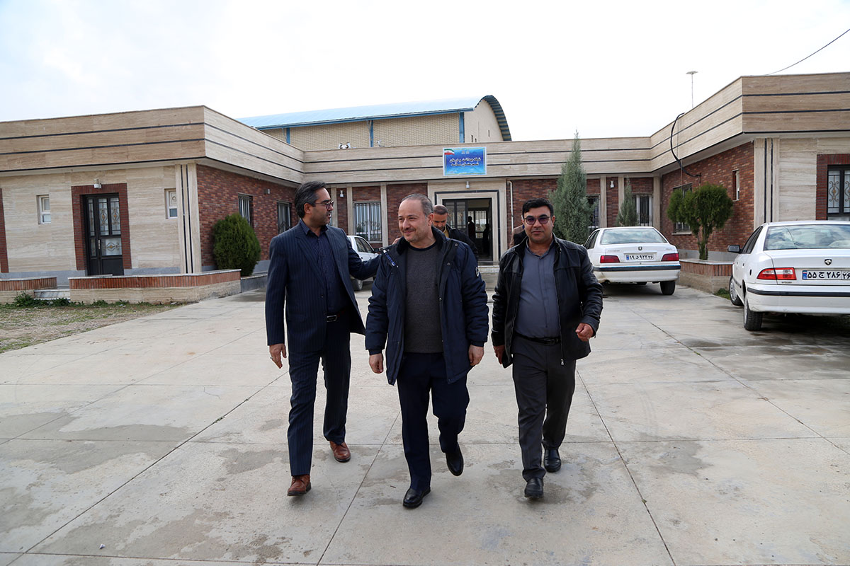 The presence of the president of North Khorasan University of Medical Sciences in the newly established city of Mane