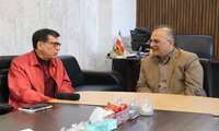 دیدار مدیرعامل سازمان انتقال خون ایران با رئیس دانشگاه علوم پزشکی خراسان شمالی