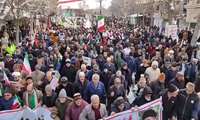 حضور پرشور کارکنان شبکه بهداشت و درمان سملقان در راهپیمایی یوم‌الله ۲۲ بهمن 