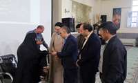 مراسم گرامیداشت  شهادت رئیس جمهور شهید رئیسی و شهدای خدمت و تقدیر از مادر شهید دکتر یحیوی شهید سلامت 