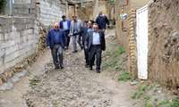 بازدید رئیس دانشگاه از مراکز بهداشتی و درمانی دهستان گیفان 