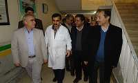 برگزاری آزمون بیماری های قلبی و عروقی در مرکز بهداشت شهرستان فاروج