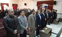 مراسم معارفه سرپرست جدید مرکز بهداشت شیروان برگزار شد
